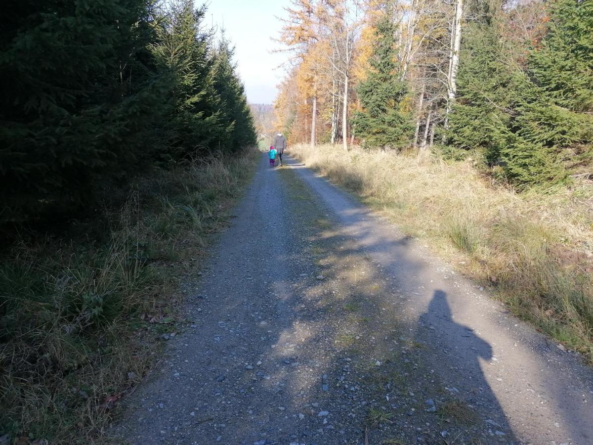 5Sterne Ferienwohnung Im Fachwerk Mit Bergblick In Alleinlage Und Grossem Garten, Infrarotkabine Humberg Extérieur photo