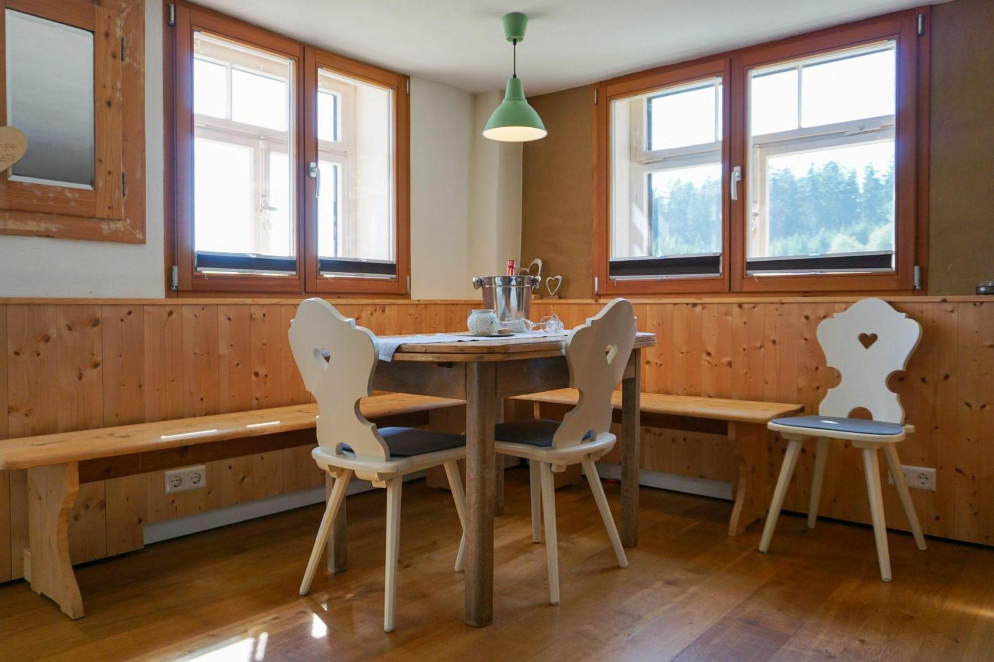 5Sterne Ferienwohnung Im Fachwerk Mit Bergblick In Alleinlage Und Grossem Garten, Infrarotkabine Humberg Extérieur photo