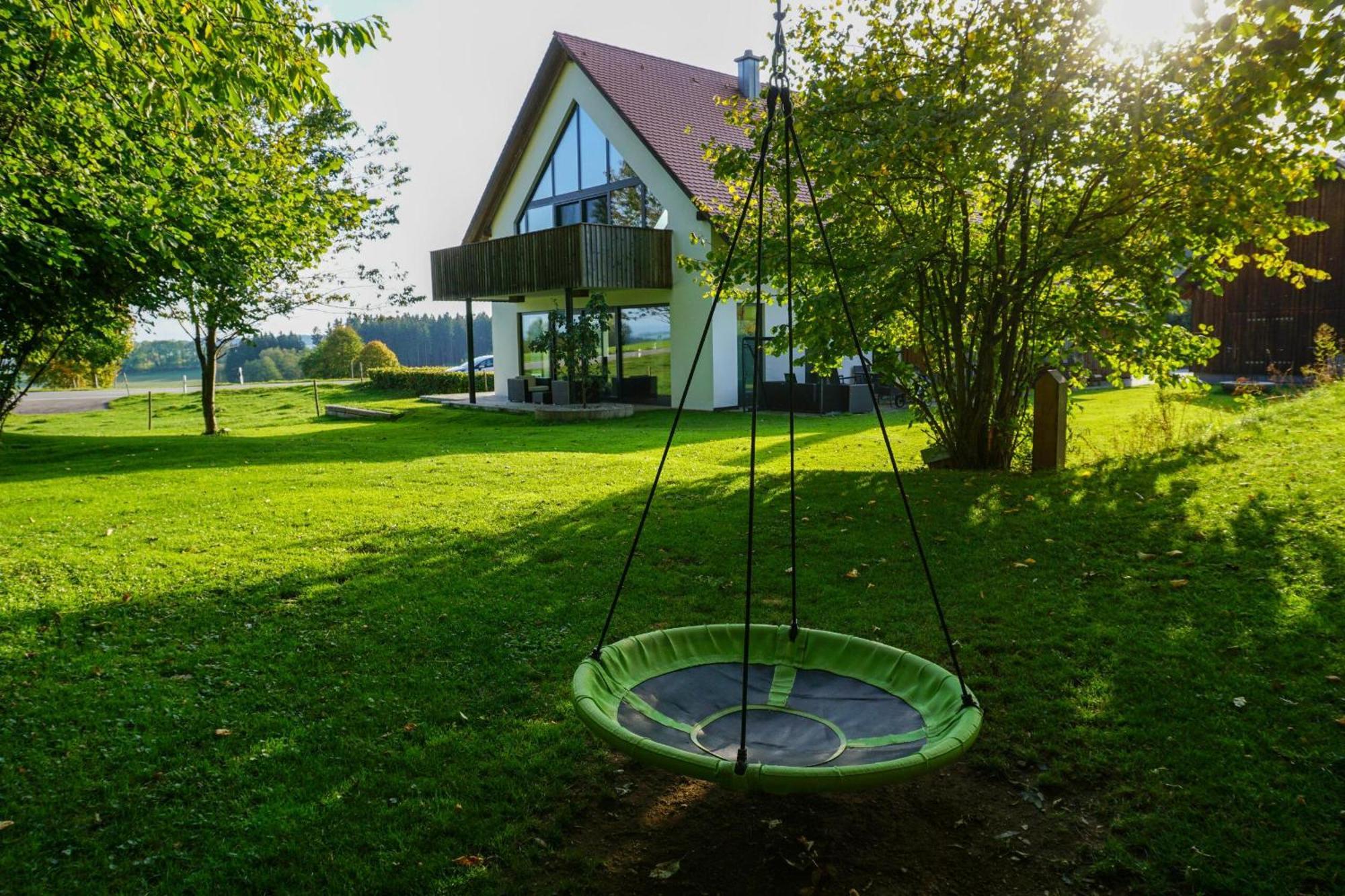 5Sterne Ferienwohnung Im Fachwerk Mit Bergblick In Alleinlage Und Grossem Garten, Infrarotkabine Humberg Extérieur photo